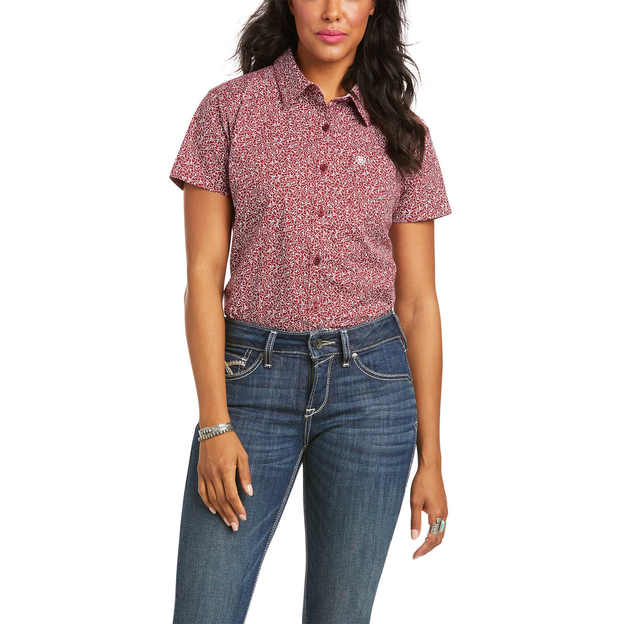 Ariat Women's Kirby Short Sleeve Button Up Shirt 10036235