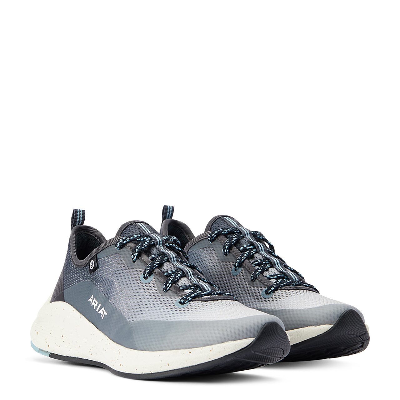 Ariat Ladies Shift Runner Smokey Grey Lace Up Sneakers 10042566