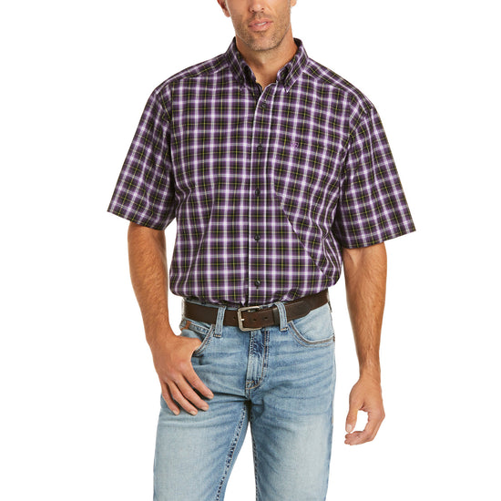 Ariat Men's Cisco Pro Series Black Short Sleeve Shirt 10035044