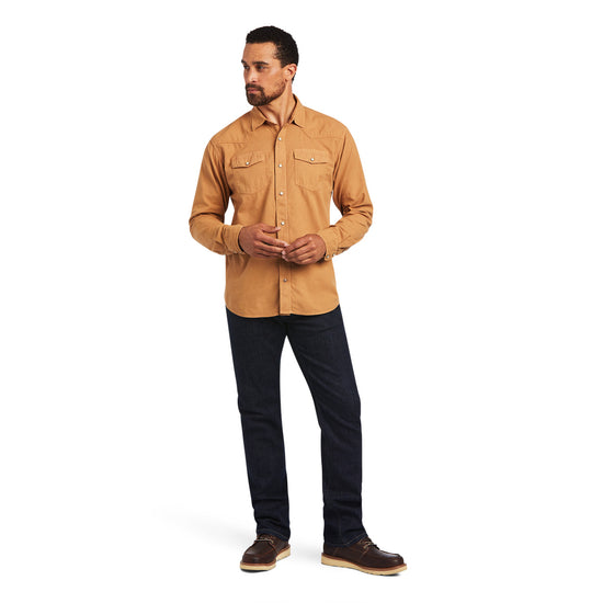 Ariat Men's Chipmunk Brown Snap Shirt 10040598