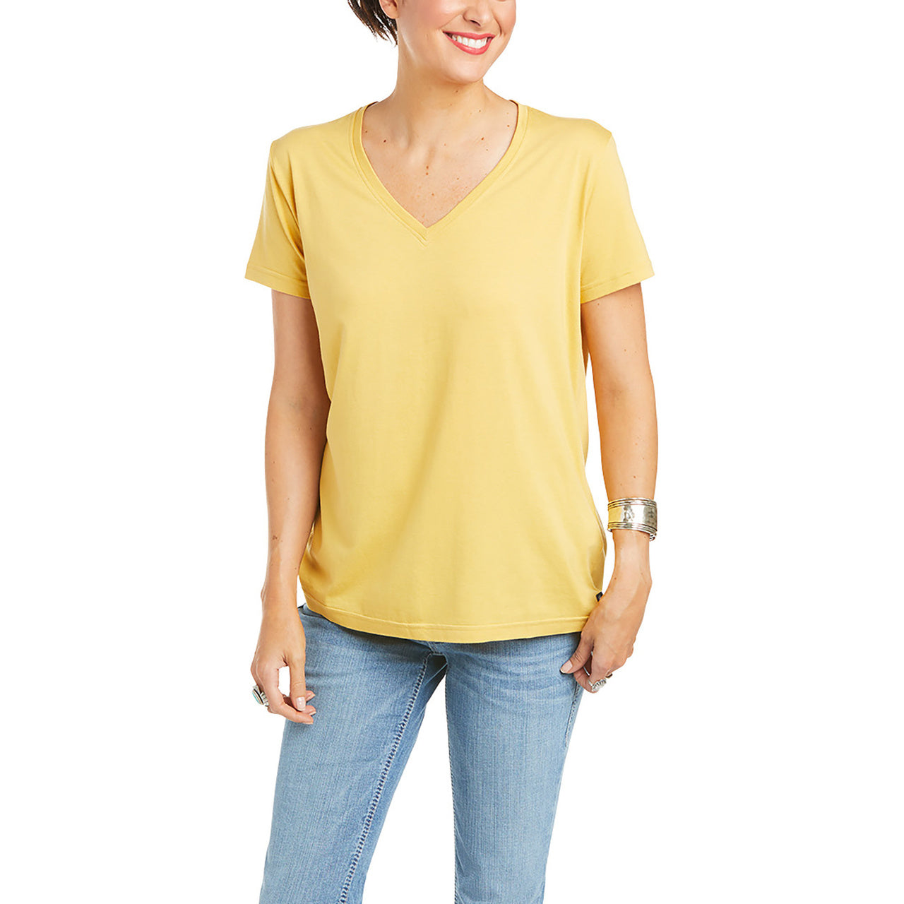 Ariat Ladies Element Local Honey Short Sleeve T-Shirt 10035203