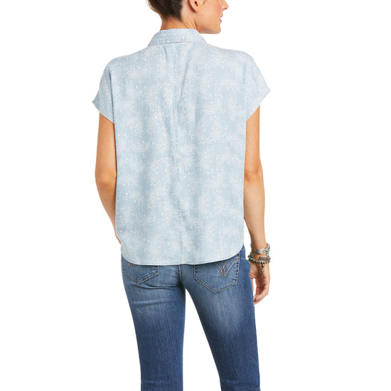 Ariat Women's Ocean Side Multi-Print Short Sleeve Shirt 10036352