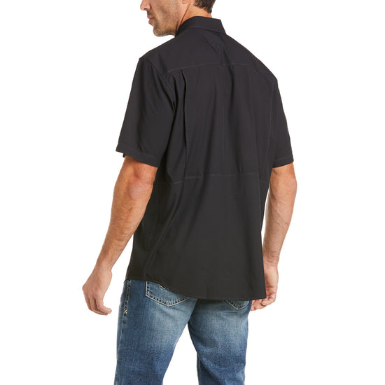 Ariat Men's VentTEK™ Outbound Black Short Sleeve Shirt 10035388