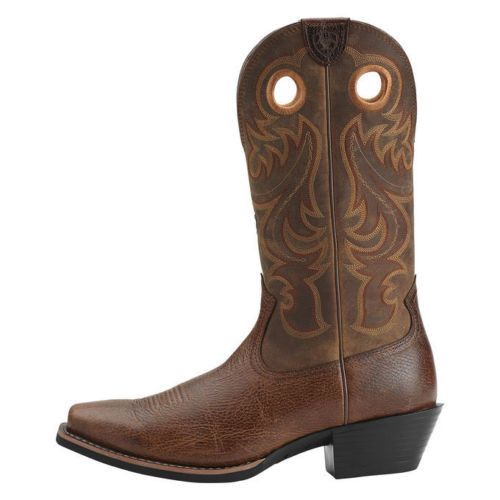 Ariat Men's Fiddle Brown Sport Square Toe Boot 10014025 - Wild West Boot Store