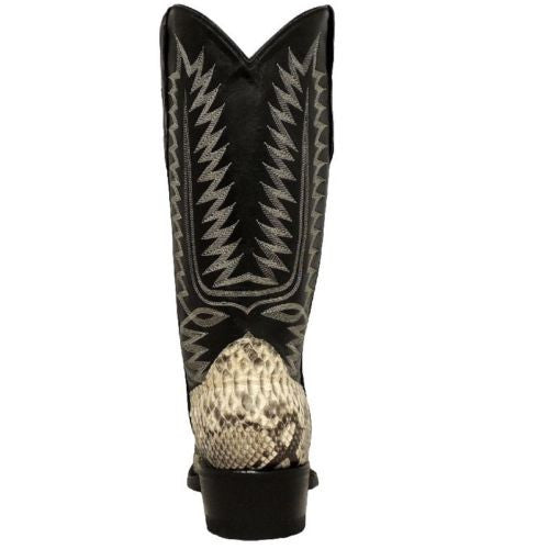 Cowtown Men’s Back Cut Python Exotic Boots W808 - Main Image