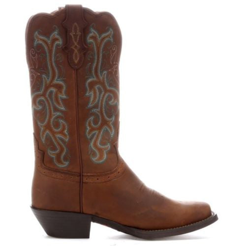 Justin Ladies Sorrel Apache Stampede Western Boots L2552 - Wild West Boot Store - 3