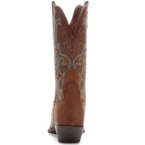 Justin Ladies Sorrel Apache Stampede Western Boots L2552 - Wild West Boot Store - 4