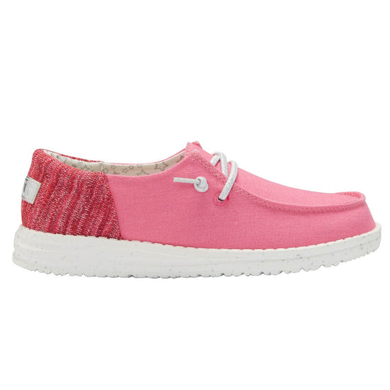 Hey Dude Children's Wendy Funk Fuxia Shoes 130125505