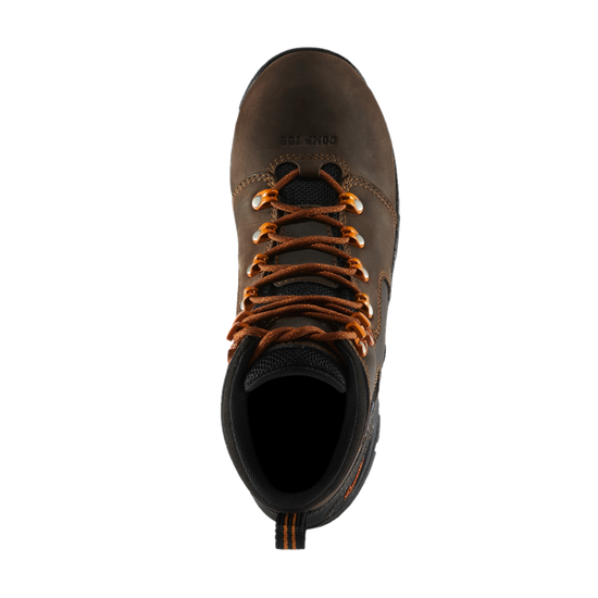 Danner Ladies Vicious Brown & Orange NMT Lace Up Waterproof Boots 13884