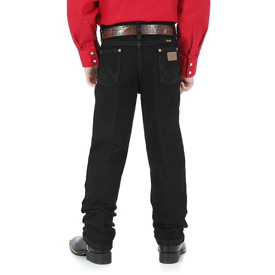 Wrangler® Youth Original Fit Cowboy Cut Overdyed Black Jeans 13MWBBK