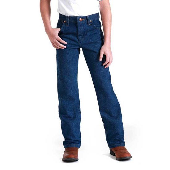 Wrangler® Youth Original Fit Cowboy Cut Prewashed Indigo Jeans 13MWZBP