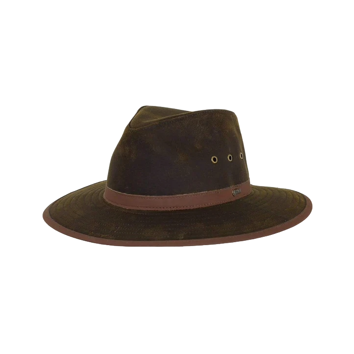 Outback Trading Deer Hunter Bronze Oilskin Hat 14905-BNZ