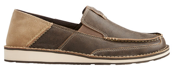 Ariat Men's Cruiser Vintage Bomber Brown Slip-On Shoes 10023208 - Wild West Boot Store