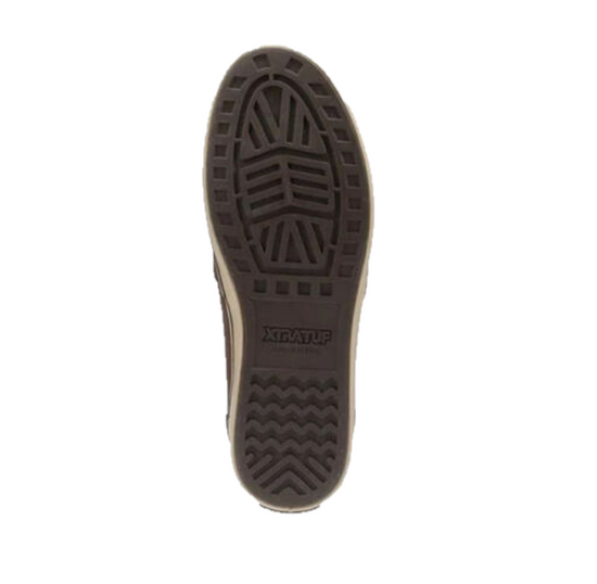 XTRATUF® Men's Sharkbyte Leather Deck Chocolate Slip On Shoes 22501