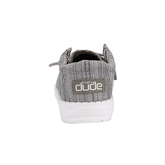 Hey Dude® Wally Toddler Linen Stone Grey Slip On Shoes 160010704