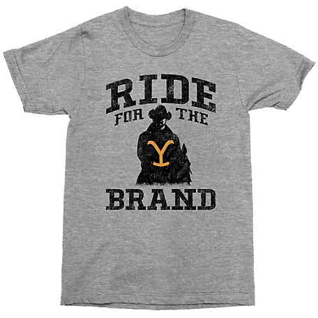 Yellowstone® Men's Ride For The Brand Short Sleeve Oxford T-Shirt 66-331-144