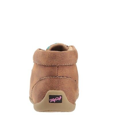 Blazin Roxx Children's Cassidy Brown & Teal Moccasins 4441102