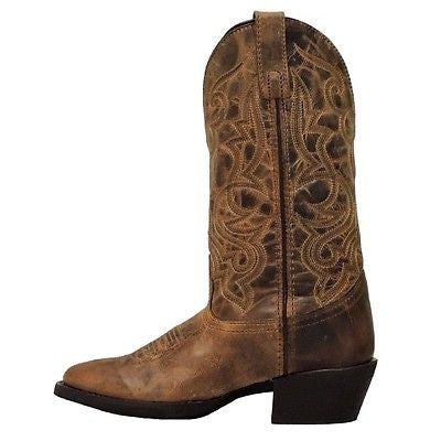 Laredo Ladies Brown Embroidered Boot 51112 - Wild West Boot Store - 2