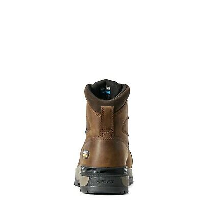 Ariat Men's Brown Mastergrip Defend H2O Work Boots 10029523