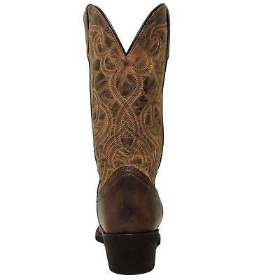 Laredo Ladies Brown Embroidered Boot 51112 - Wild West Boot Store - 3