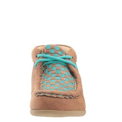 Blazin Roxx Children's Cassidy Brown & Teal Moccasins 4441102