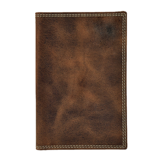 Justin Men's Low Profile Rodeo Brown Leather Wallet 2005798W10