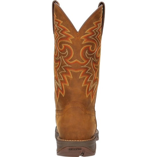 Durango® Rebel™ Men's Waterproof Russet Western Boot DDB0361