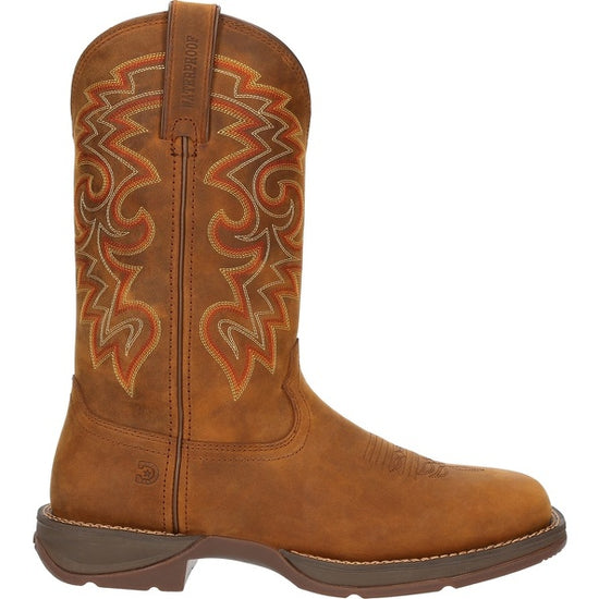 Durango® Rebel™ Men's Waterproof Russet Western Boot DDB0361