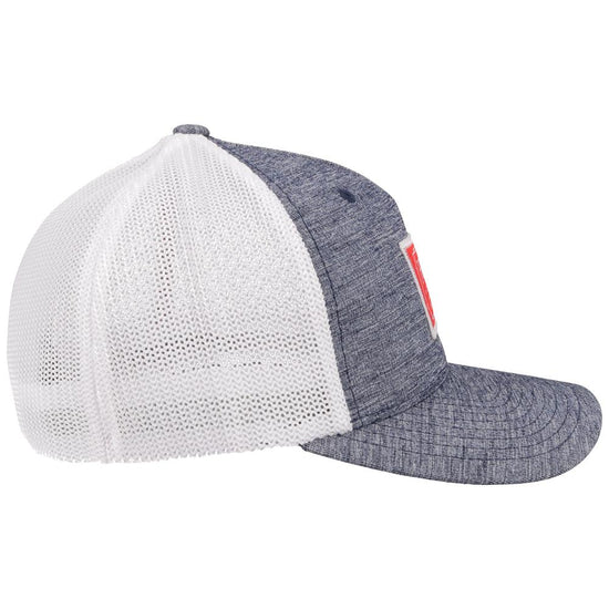 Hooey Men's "DOC" Blue and White Fitted Hat 2102BLWH