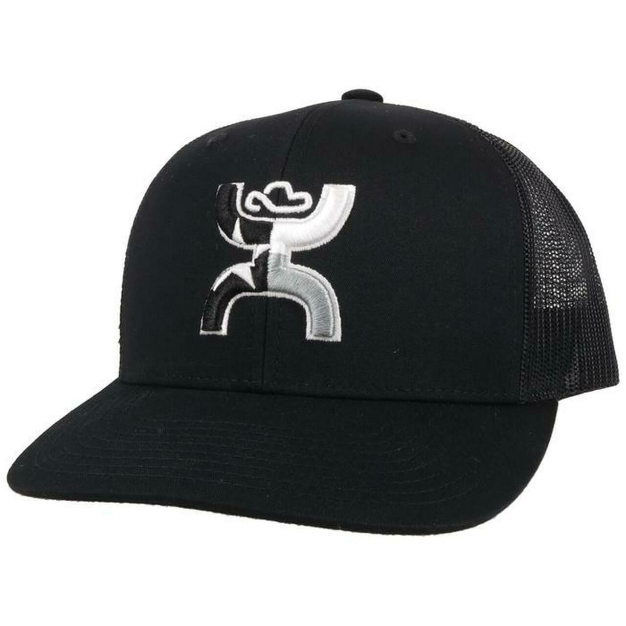 Hooey Texican Trucker Snapback Black Hat 2120T-BK