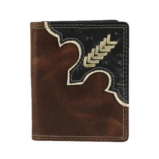 Justin Men's Western Rawhide Front Pocket Slim Card Wallet 2122766W8