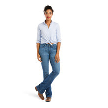 Ariat® Ladies R.E.A.L Mid Rise Patricia Maine Boot Cut Jeans 10036812