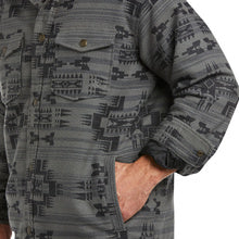 Ariat® Men's Grey Retro Halderman Insulated Shirt Jacket 10037348