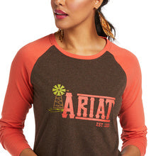 Ariat Ladies REAL Windmill Long Sleeve Graphic T-Shirt 10038063