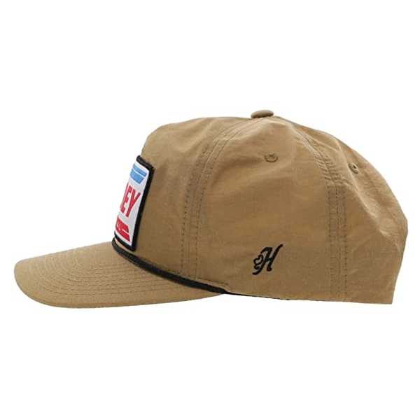 Hooey® Men's Splitter 5-panel Tan Trucker Cap 2236T-TN