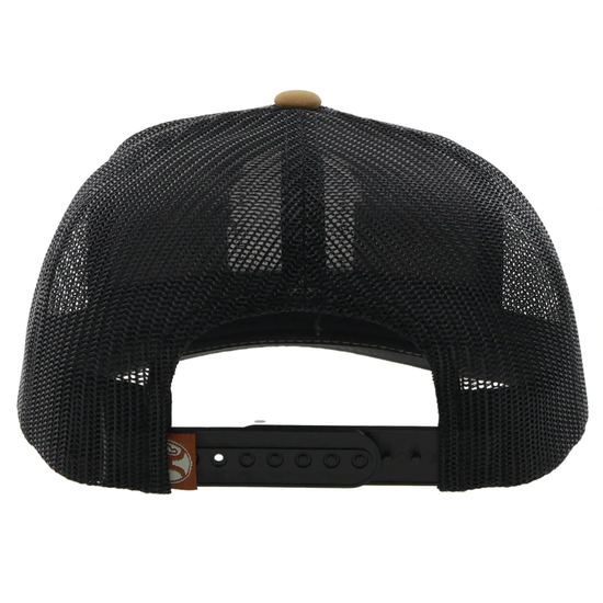 Hooey® Men's Cheyenne 5-panel Tan & Black Snapback Cap 2244T-TNBK