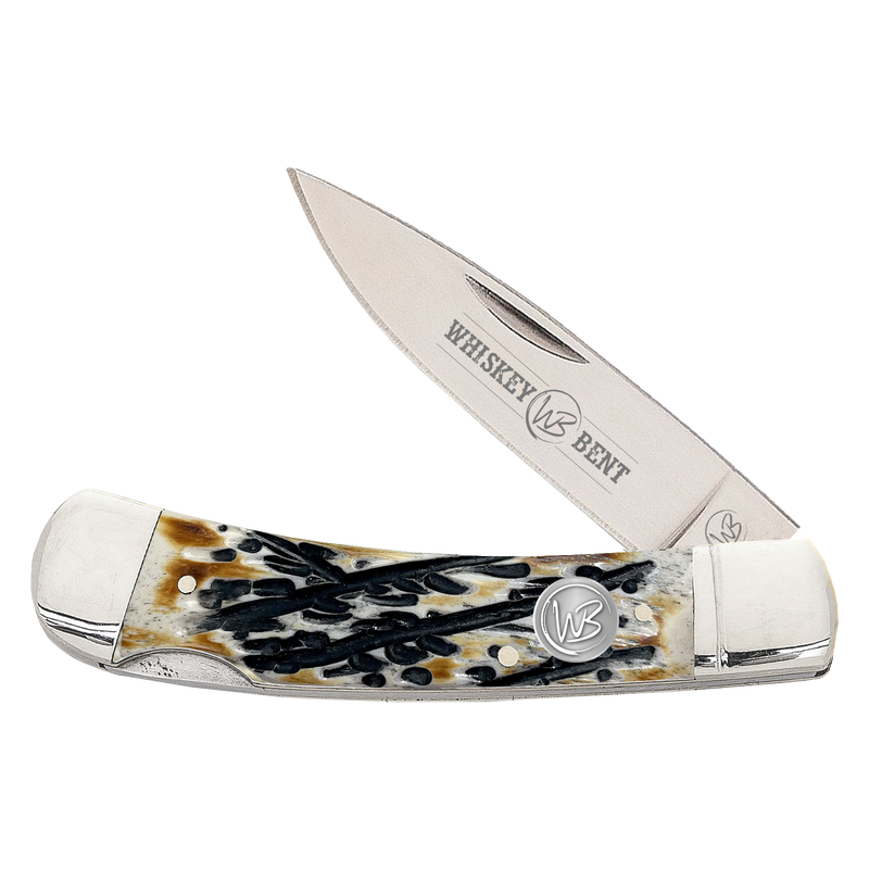 Whiskey Ranch Burnt Bone Hoof-Pick Knife 20-16