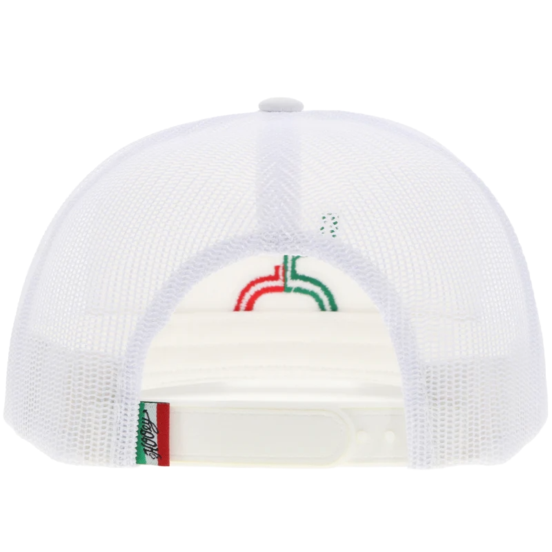 Hooey Men's Boquillas 5 Panel White Trucker Cap 2318T-WH
