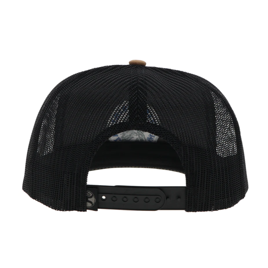 Hooey Men's Quanah Tan & Black Trucker Cap 2326T-TNBK