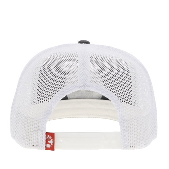 Hooey Men's "JOHN WAYNE" Logo Grey & White 2365T-GYWH