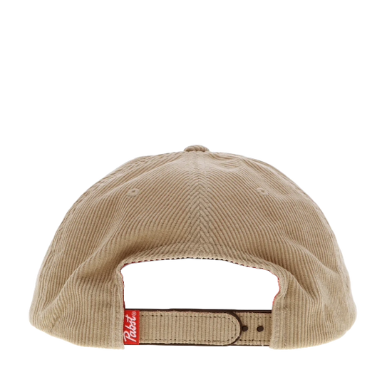 Hooey Men's Pabst Blue Ribbon Tan Corduroy Trucker Cap 2375T-TN