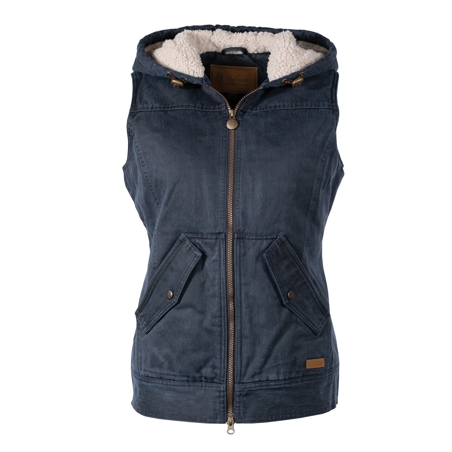 Outback Trading Company Ladies Heidi Navy Vest 29678-NVY