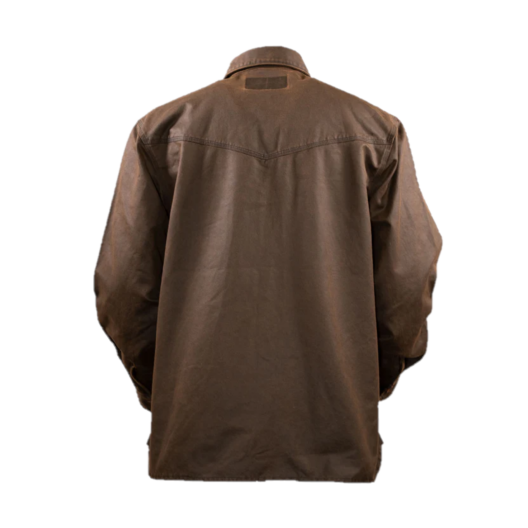 Outback Trading Company Kennedy Canyonland Brown Button Shirt 29839