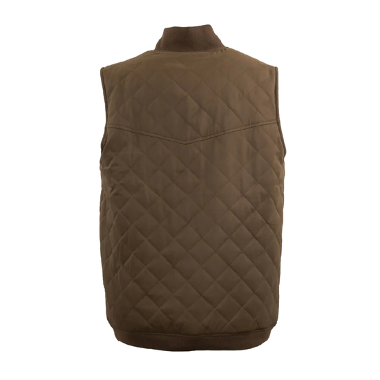 Outback Trading Company Men's Miles Breen Brown Vest 29873