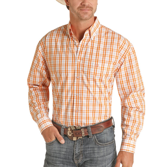 Load image into Gallery viewer, Panhandle Men&amp;#39;s LS Check Button Down Shirt 36D8053-93
