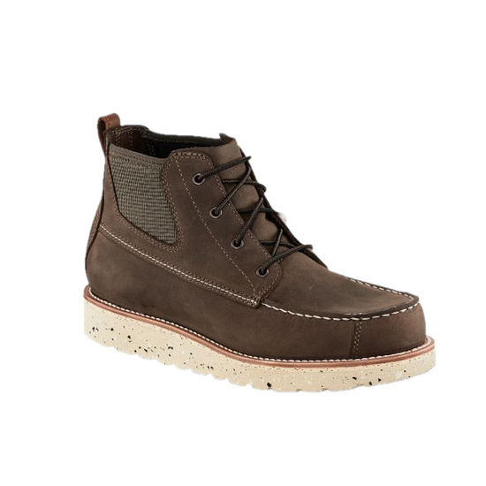 Red Wing Men's 6" Chukka Moc Brown Pull On Work Boots 03928