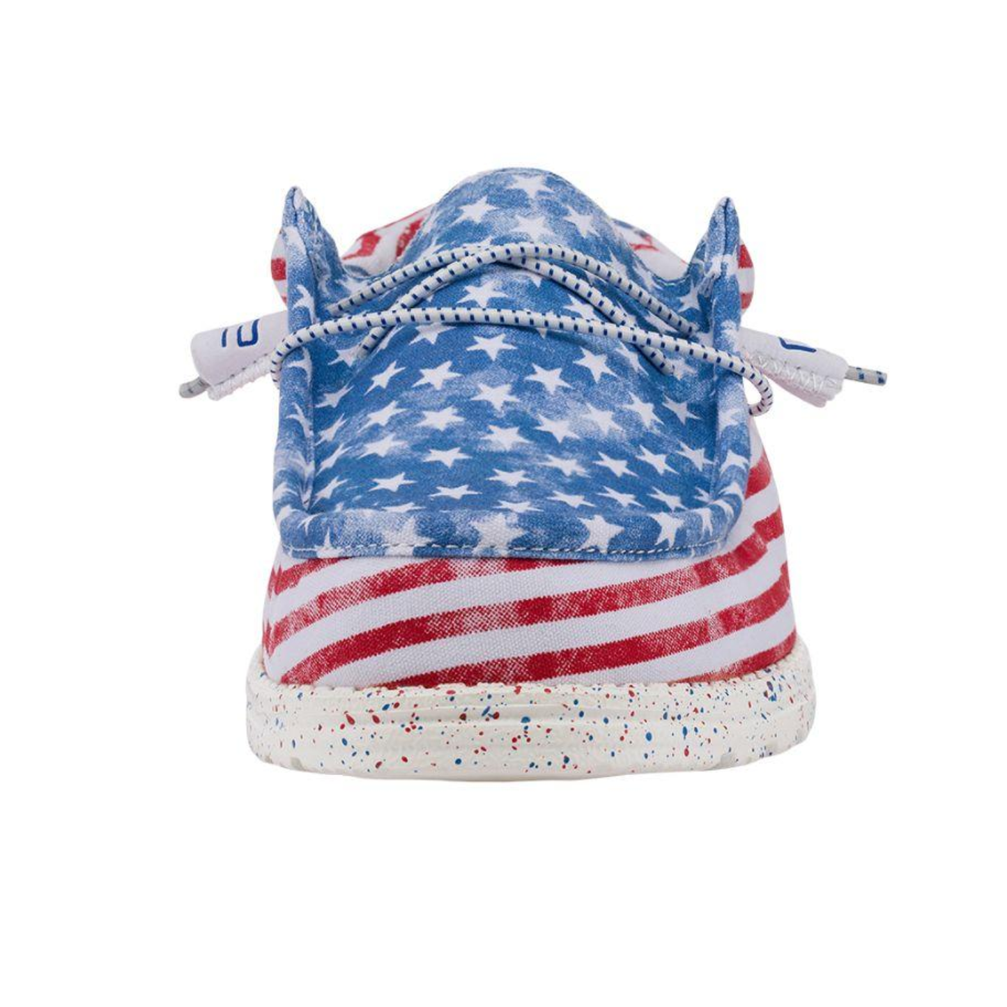 Hey Dude® Men's Wally Patriotic Stars & Stripes Casual Shoes 40001-9C8