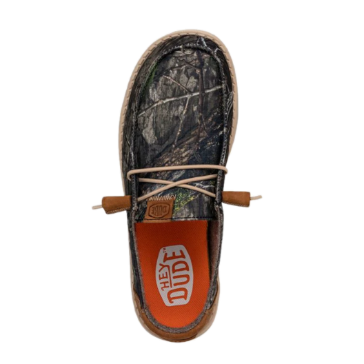 Hey Dude Men's Wally Mossy Oak Country DNA Camo Casual Shoes 40787-960