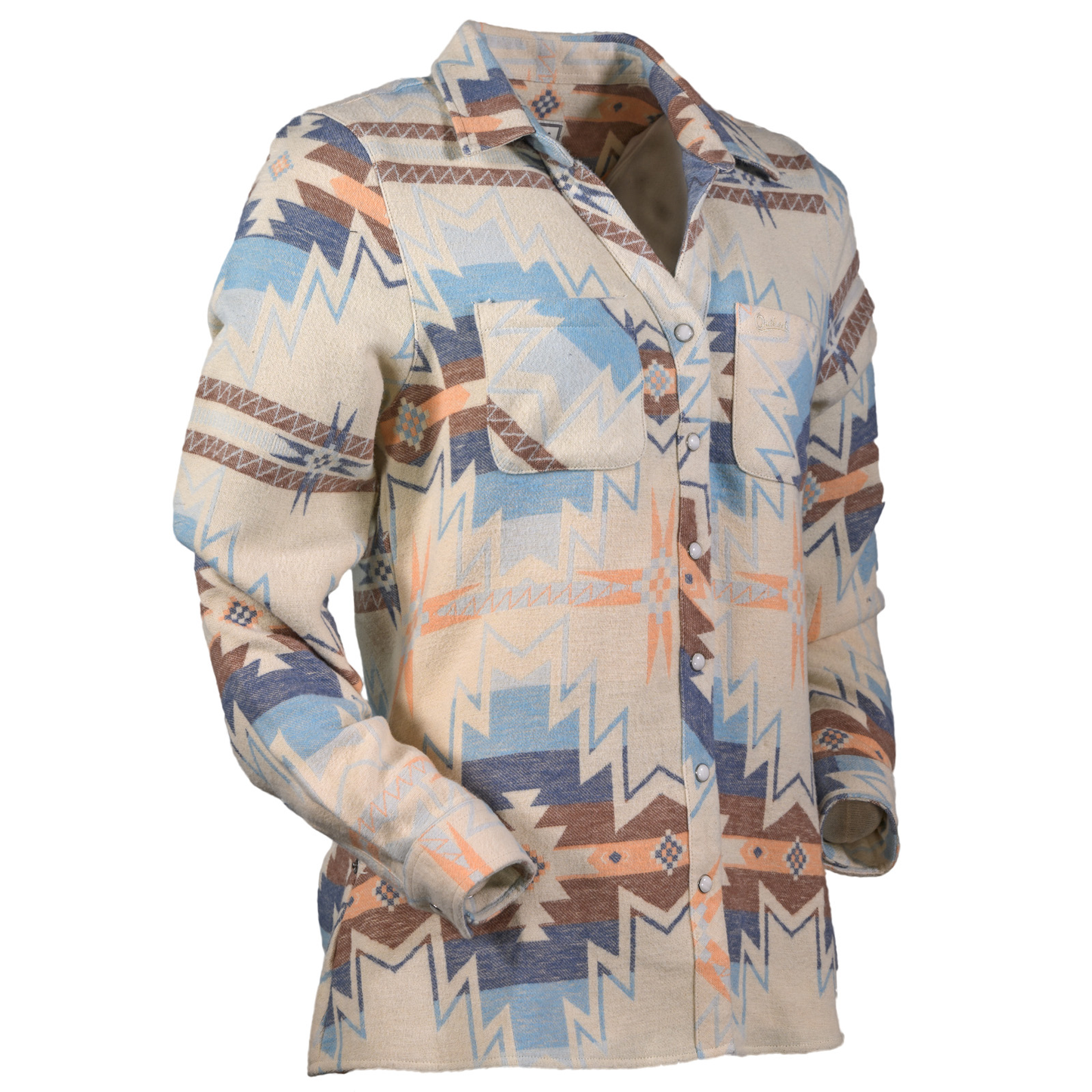 Outback Trading Company® Ladies Brianna Aztec Tan Button Up 42235-TAN