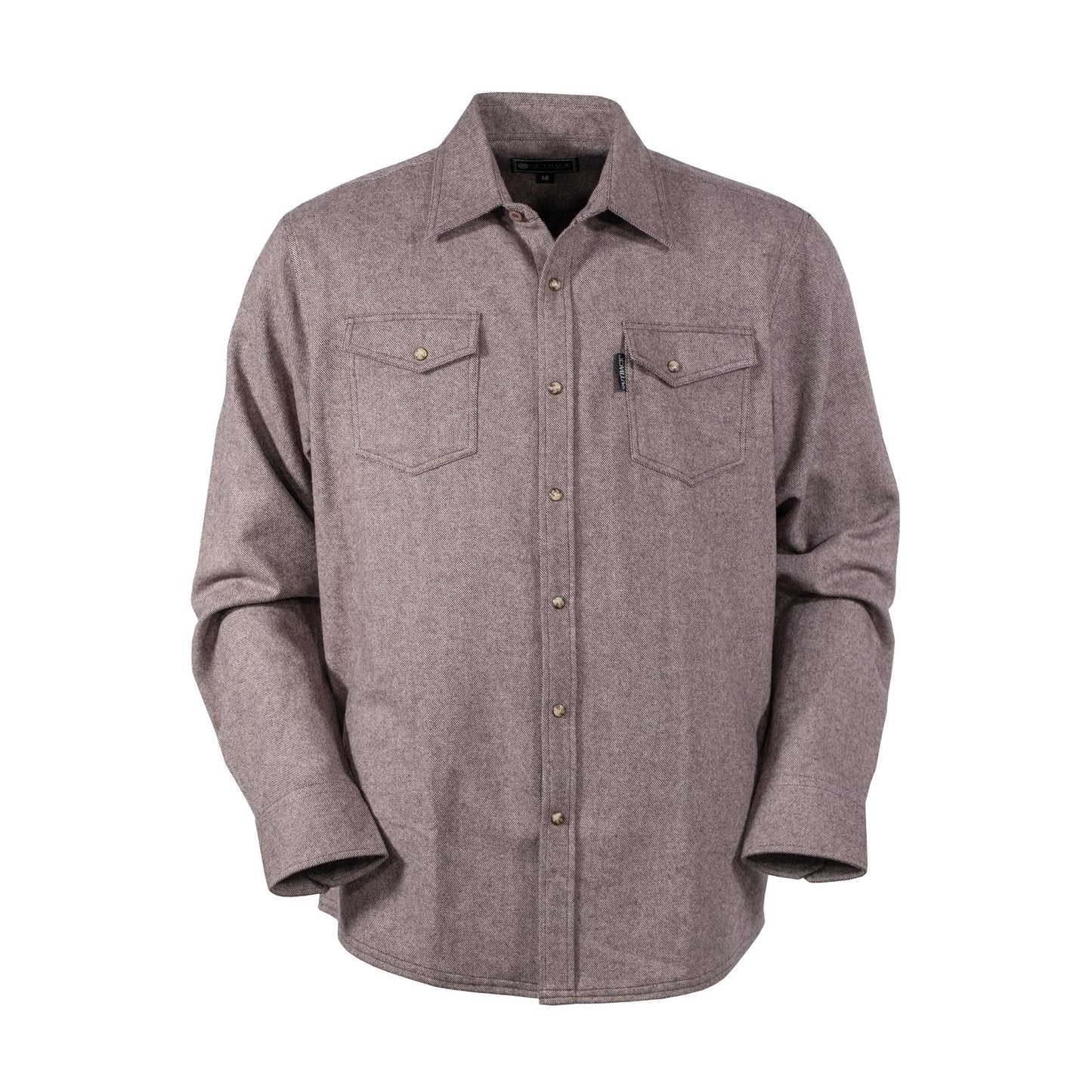 Outback Trading Company Men's Declan Brown Shirt Jacket 42240-BRN